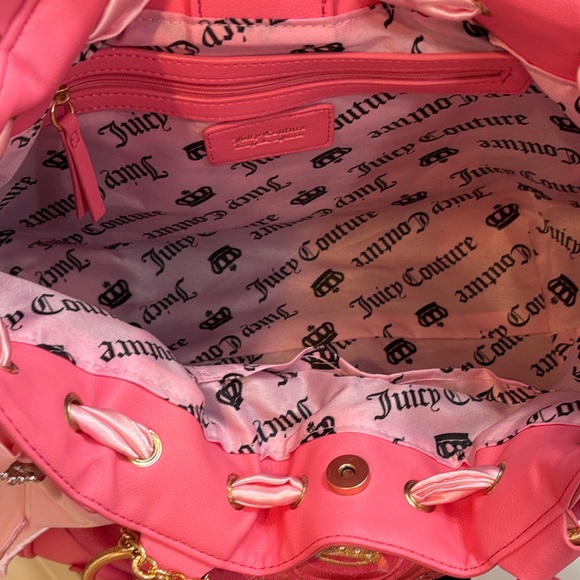 Juicy Couture Pink Daydreamer  Bag with Bow Details - Picture 11 of 13